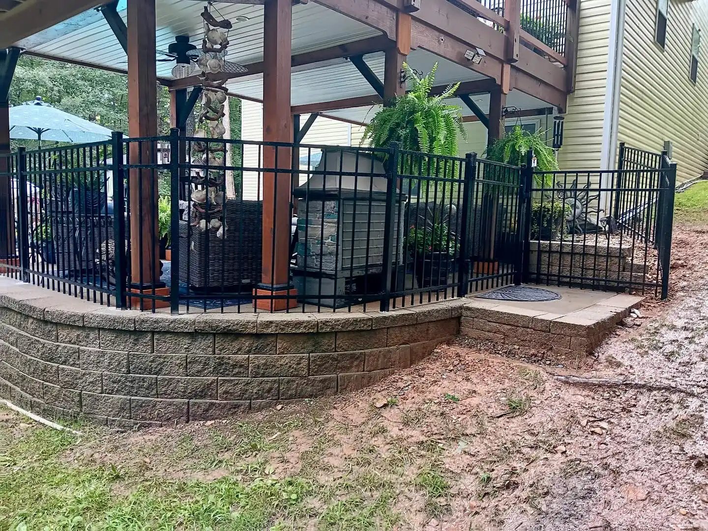 Rocky Mount Fence install