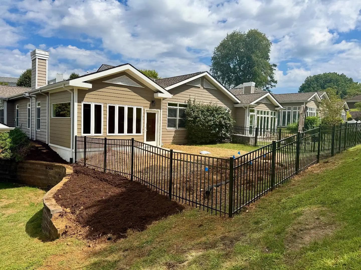 4-ft Aluminum Fence in South Roanoke, VA