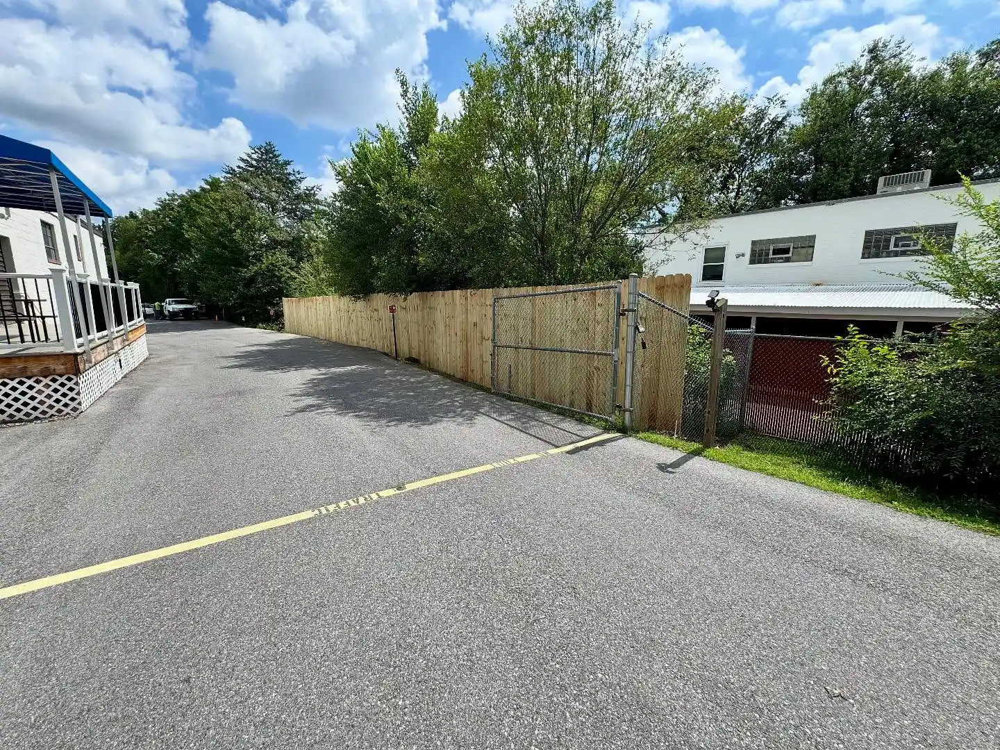Wood Privacy Fence in Roanoke City, VA