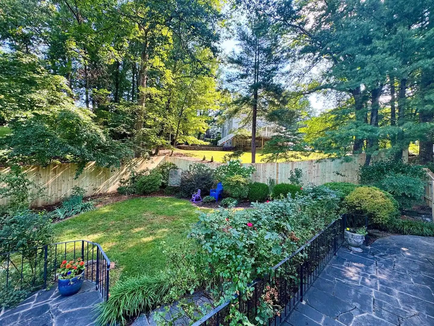 8-ft Wood Privacy Fence in Edgehill, VA
