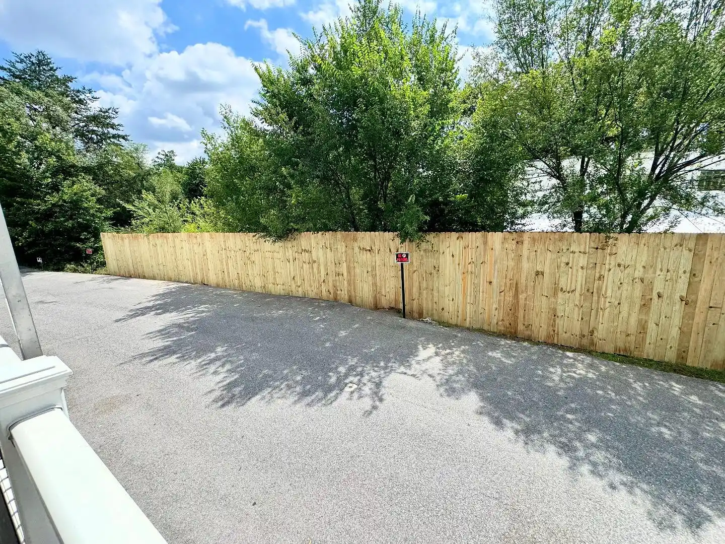 Commercial fence installation in Roanoke Va